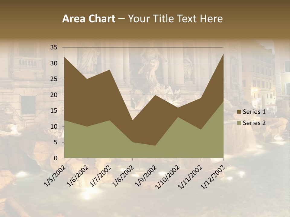 Artistic Basin Triumphal PowerPoint Template