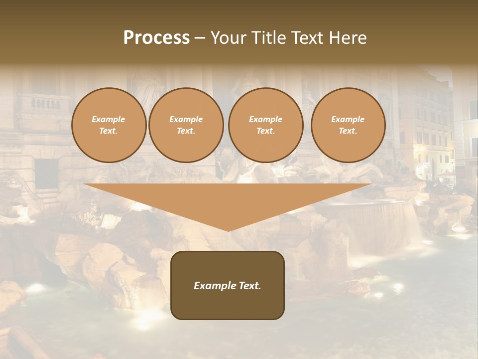 Artistic Basin Triumphal PowerPoint Template