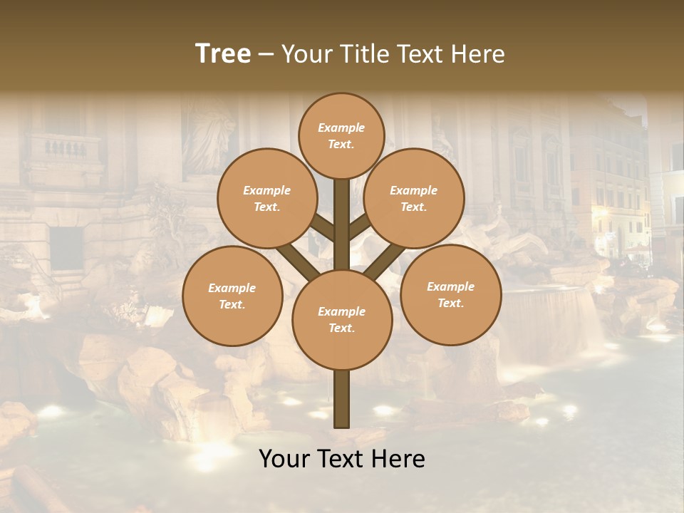 Artistic Basin Triumphal PowerPoint Template