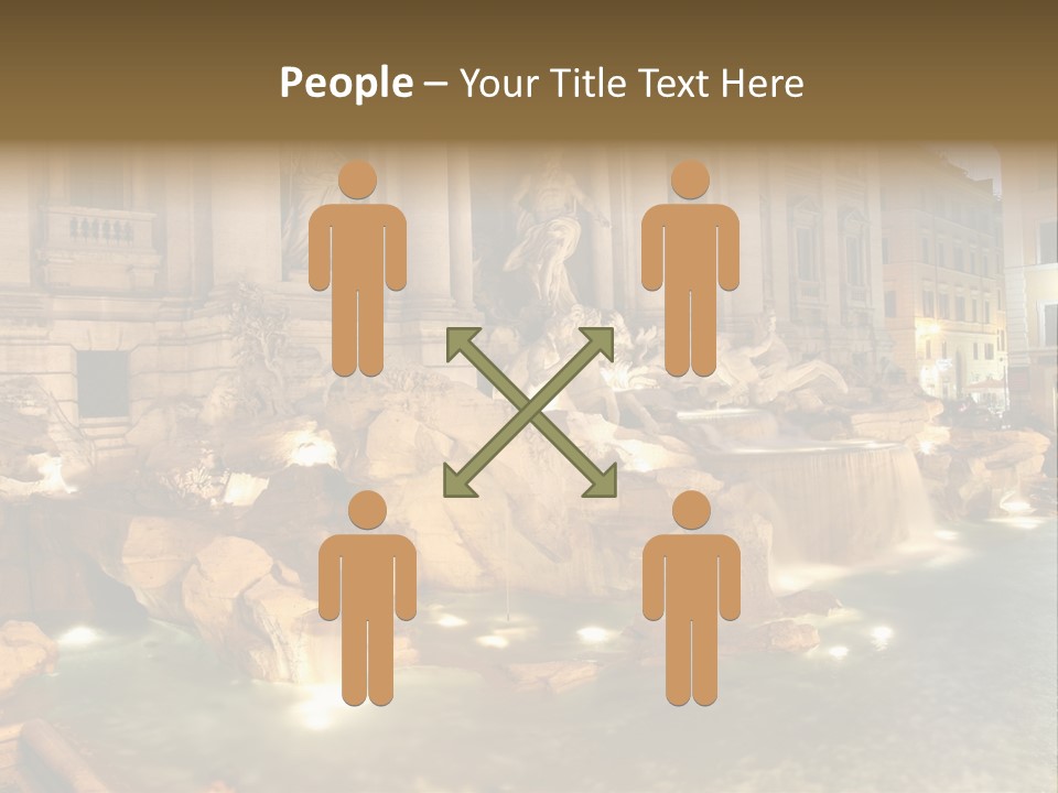 Artistic Basin Triumphal PowerPoint Template