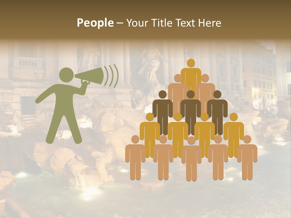 Artistic Basin Triumphal PowerPoint Template