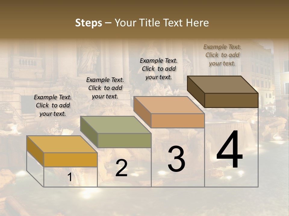 Artistic Basin Triumphal PowerPoint Template