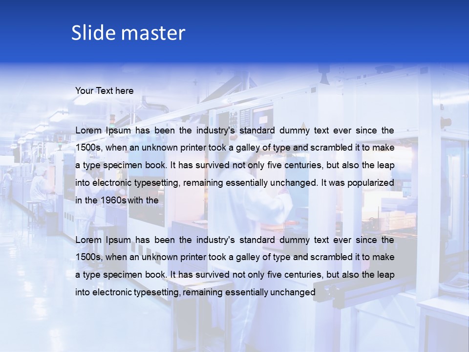 Installation Workers Cold PowerPoint Template