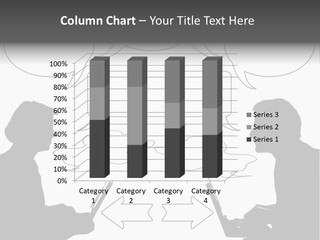 Laptop Shadow Graphic PowerPoint Template