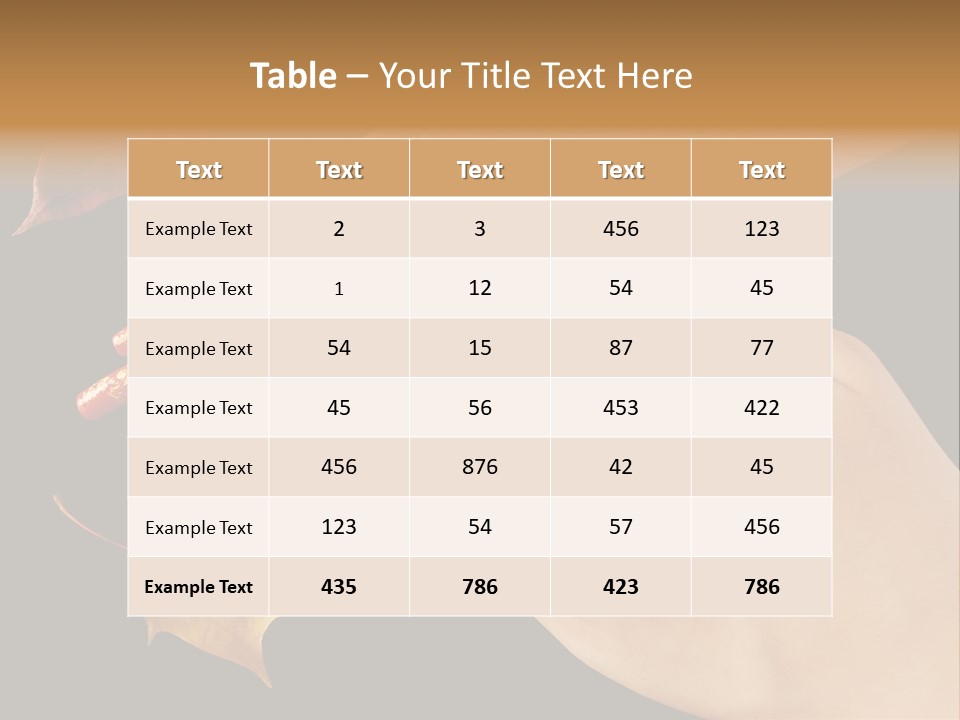Nail Design True Style PowerPoint Template