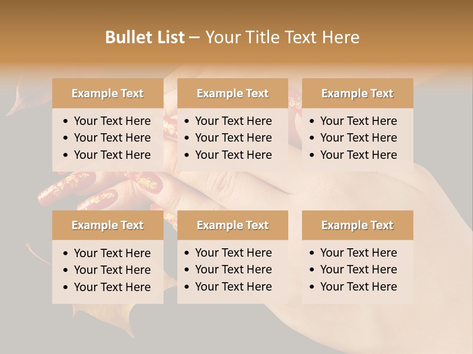 Nail Design True Style PowerPoint Template