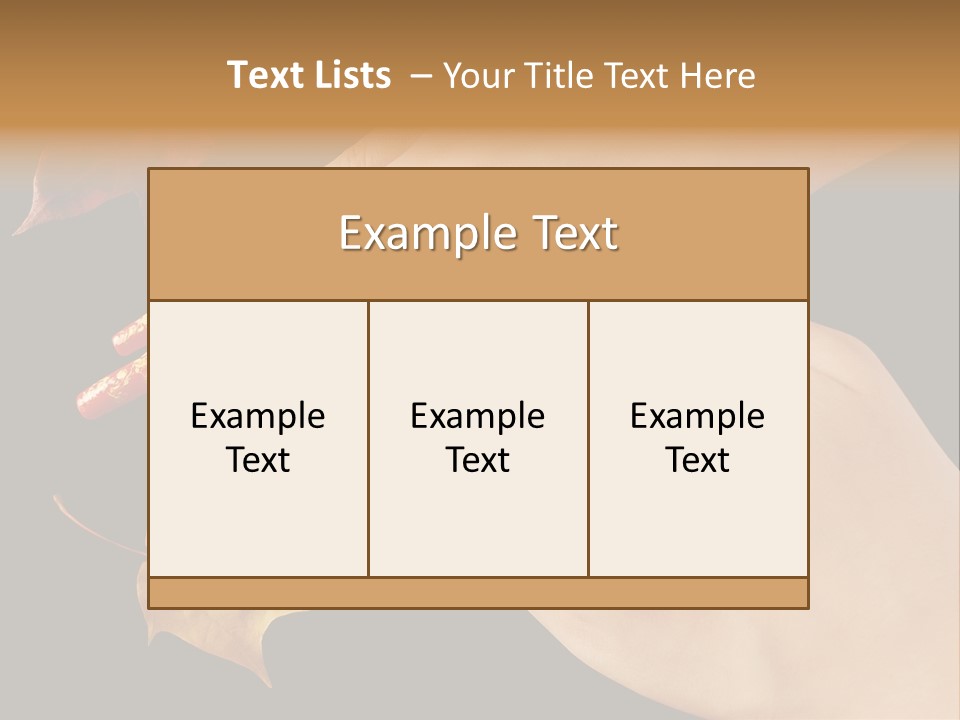 Nail Design True Style PowerPoint Template