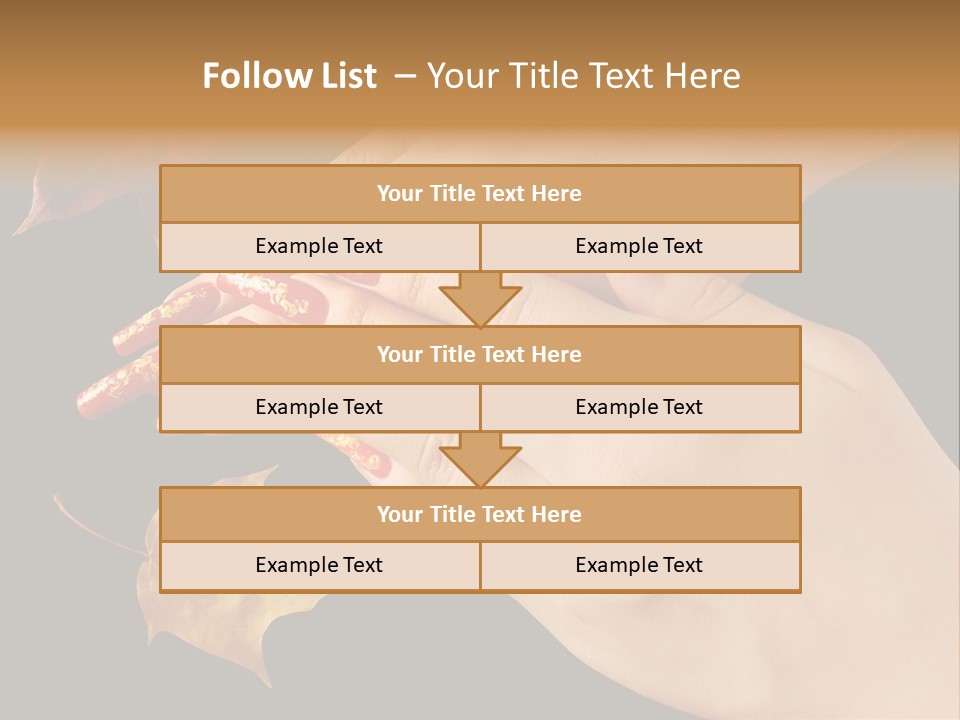 Nail Design True Style PowerPoint Template