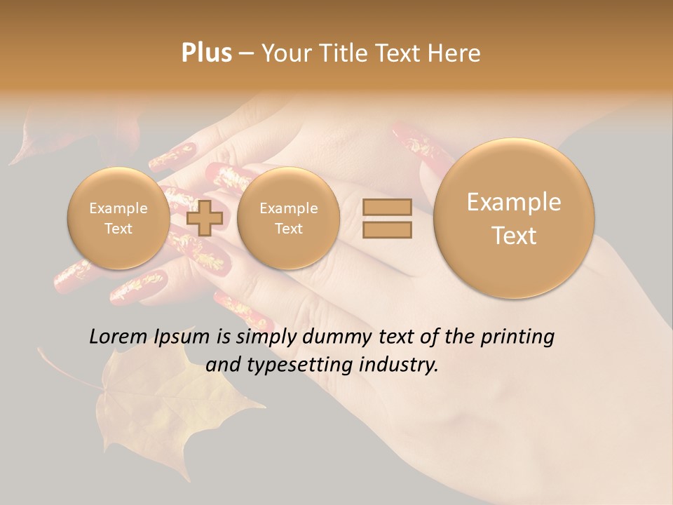 Nail Design True Style PowerPoint Template