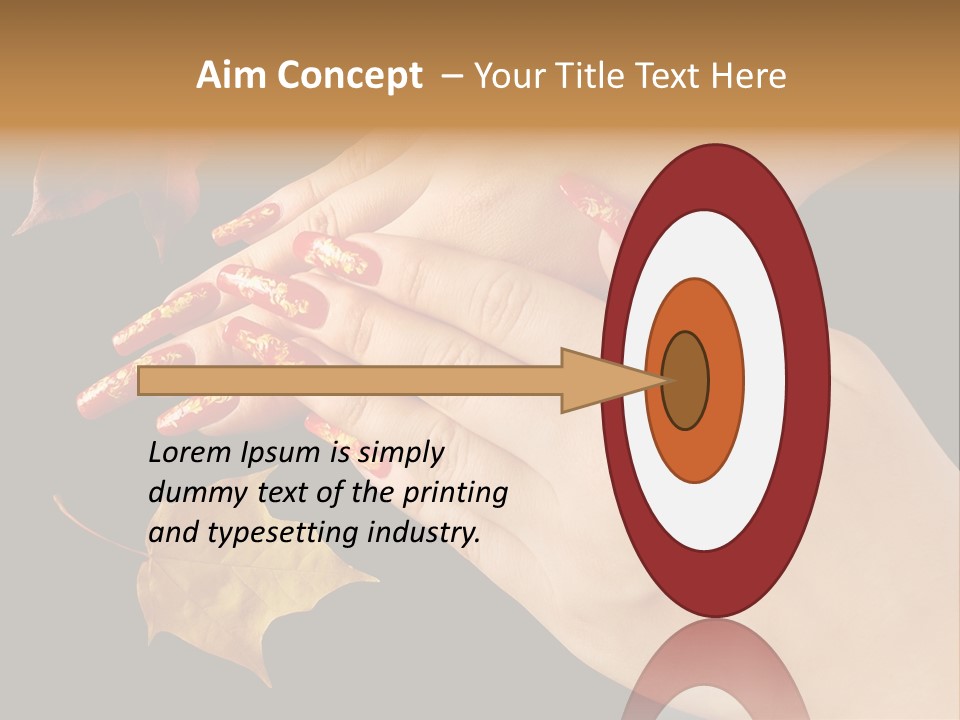 Nail Design True Style PowerPoint Template