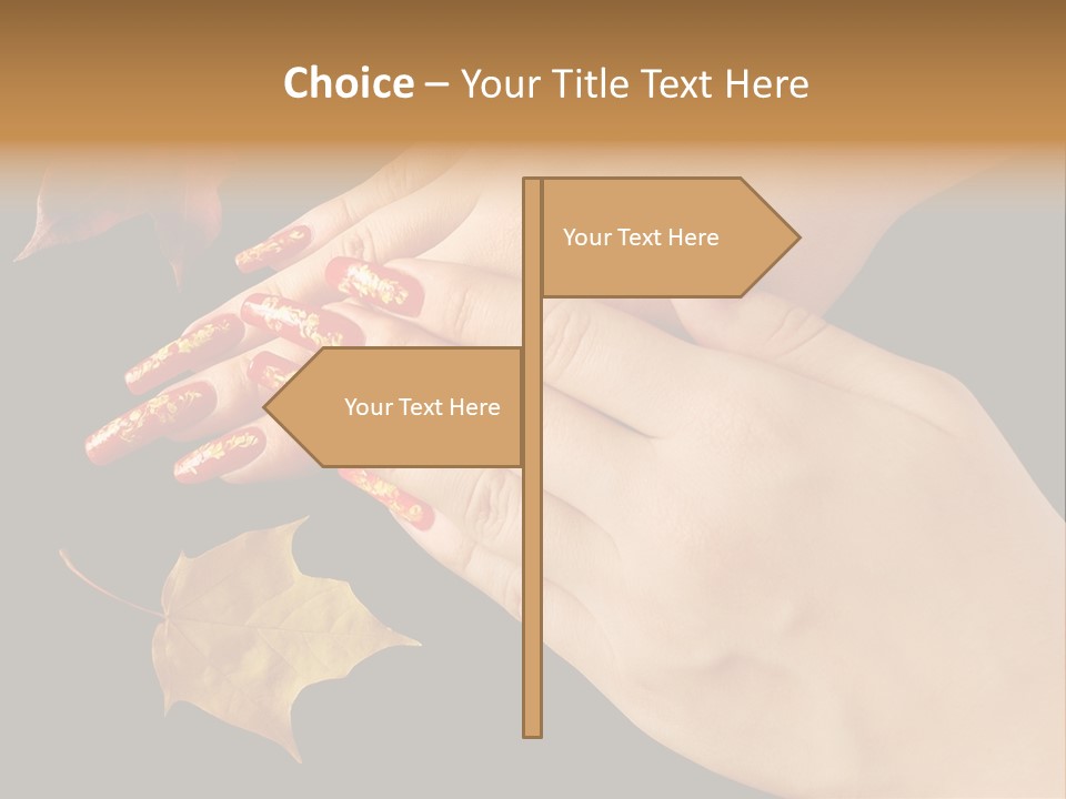 Nail Design True Style PowerPoint Template