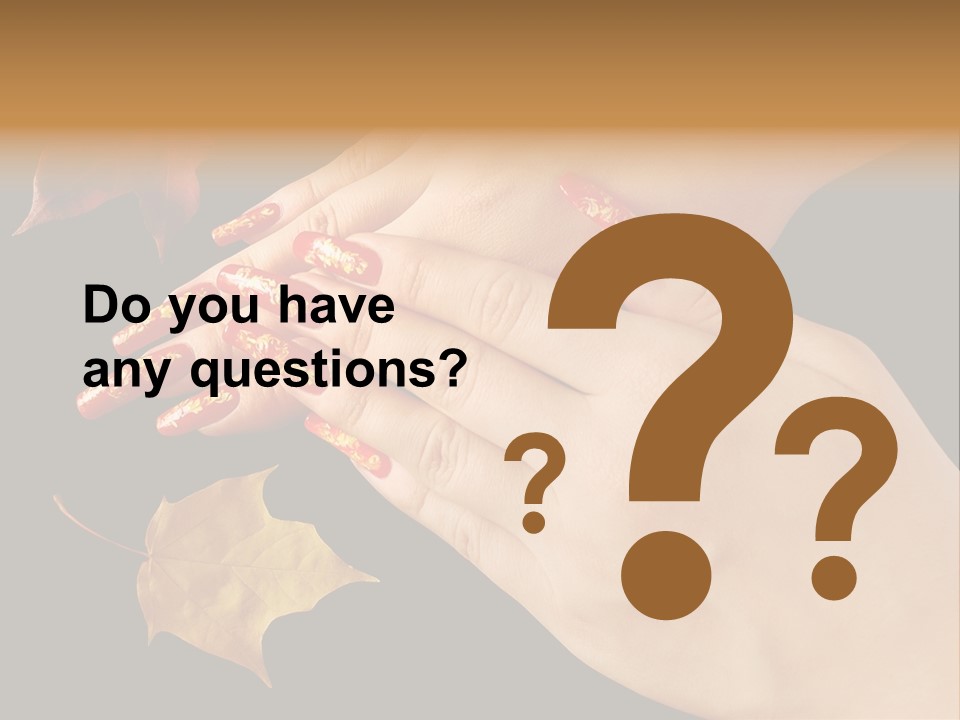 Nail Design True Style PowerPoint Template