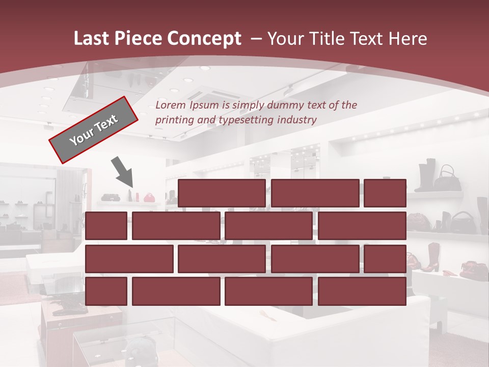 Bright Carpet Retail PowerPoint Template