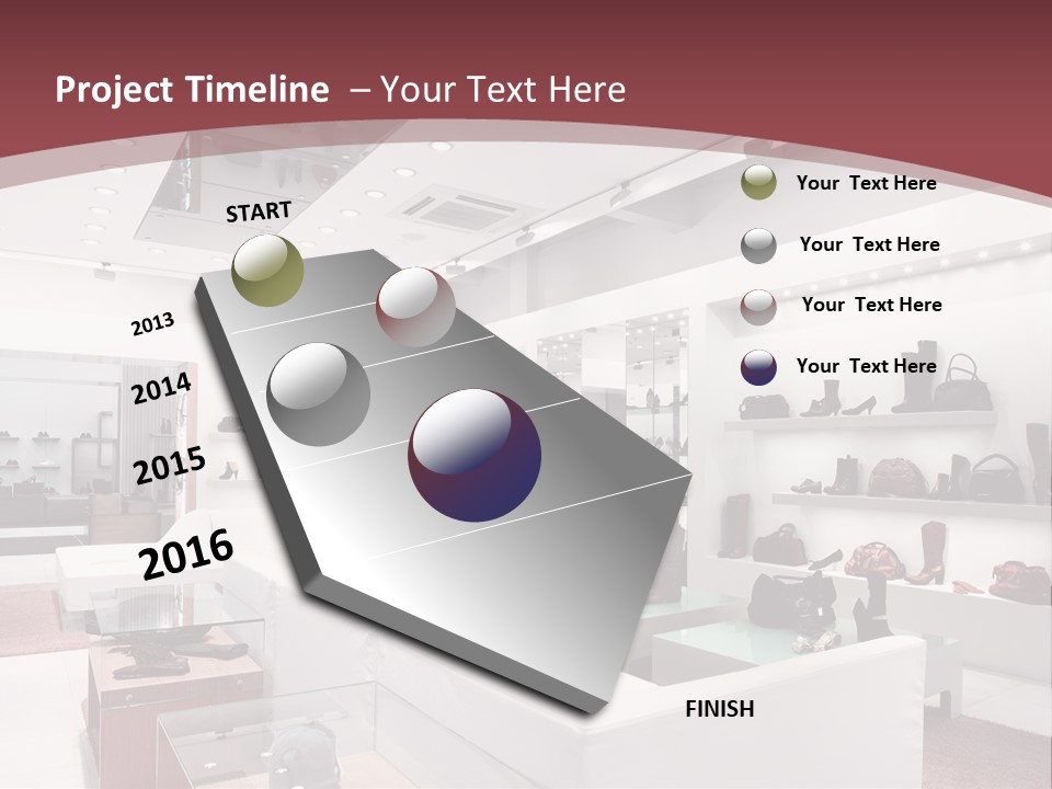 Bright Carpet Retail PowerPoint Template