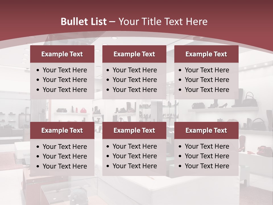 Bright Carpet Retail PowerPoint Template