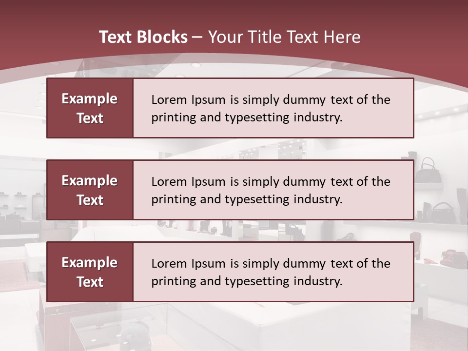 Bright Carpet Retail PowerPoint Template