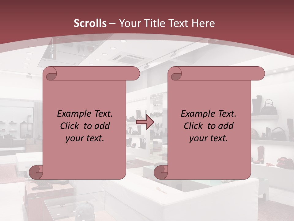 Bright Carpet Retail PowerPoint Template