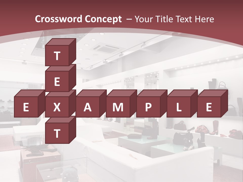 Bright Carpet Retail PowerPoint Template