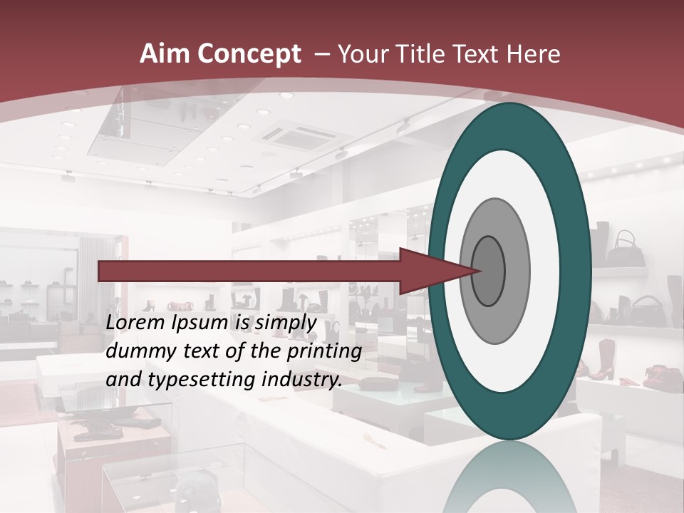 Bright Carpet Retail PowerPoint Template