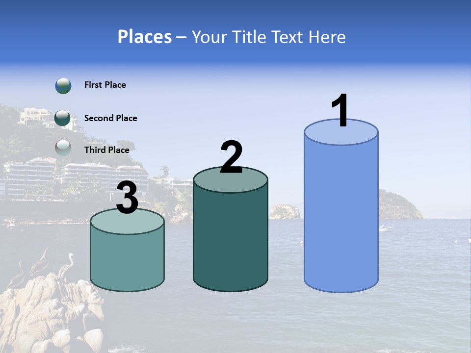Resort Sand Surf PowerPoint Template