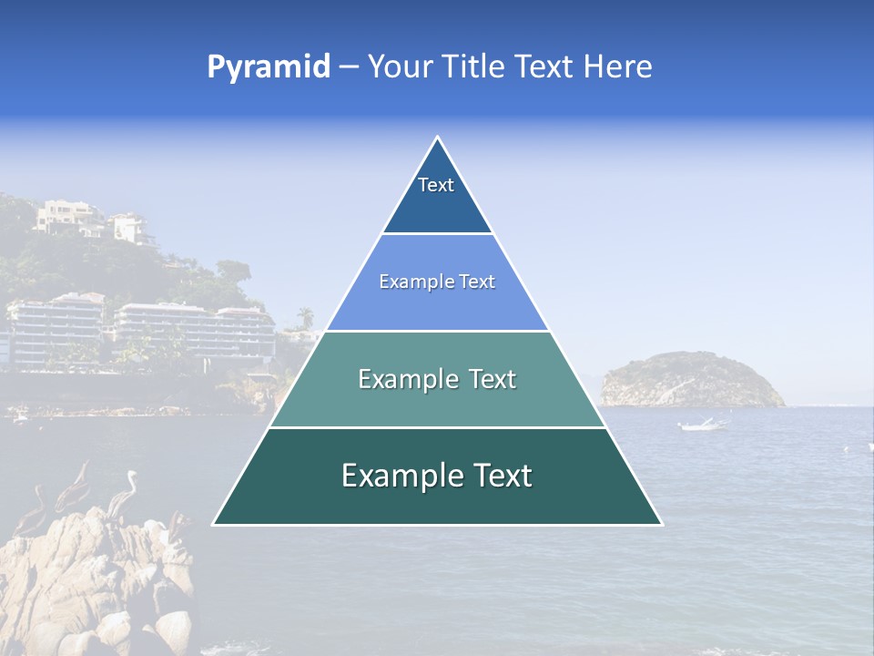 Resort Sand Surf PowerPoint Template