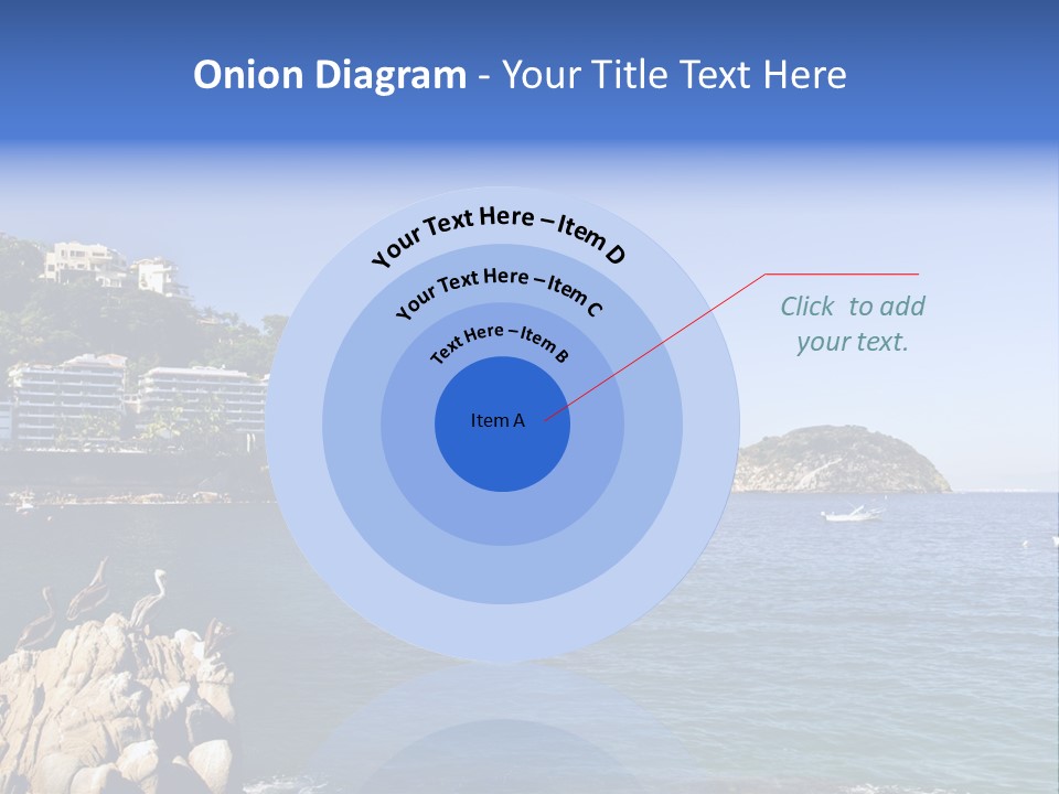 Resort Sand Surf PowerPoint Template