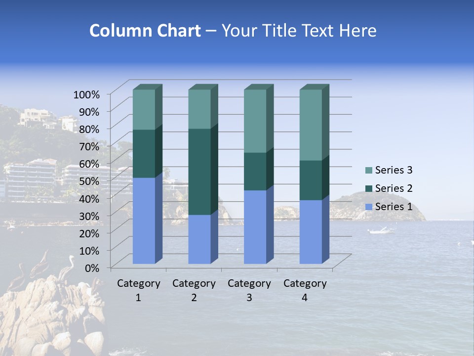 Resort Sand Surf PowerPoint Template