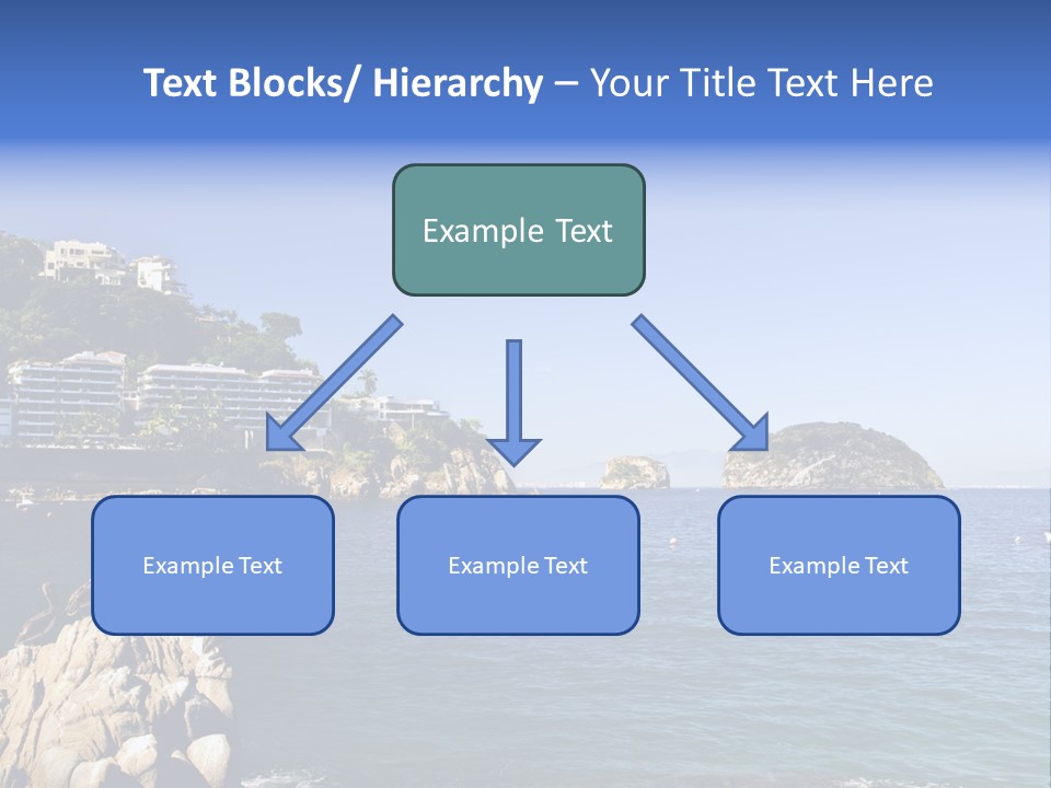 Resort Sand Surf PowerPoint Template