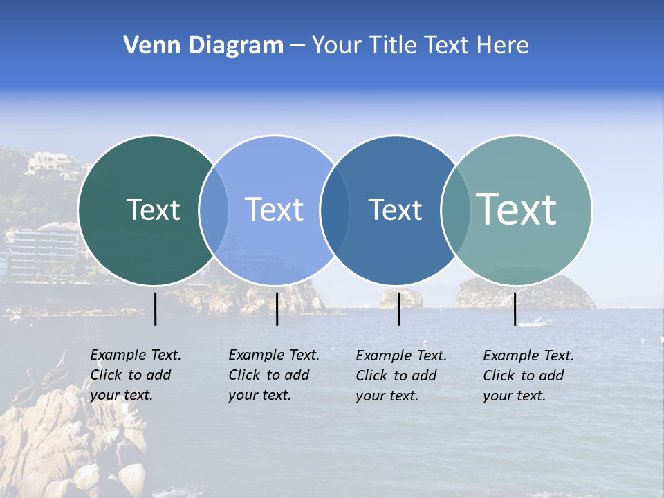 Resort Sand Surf PowerPoint Template