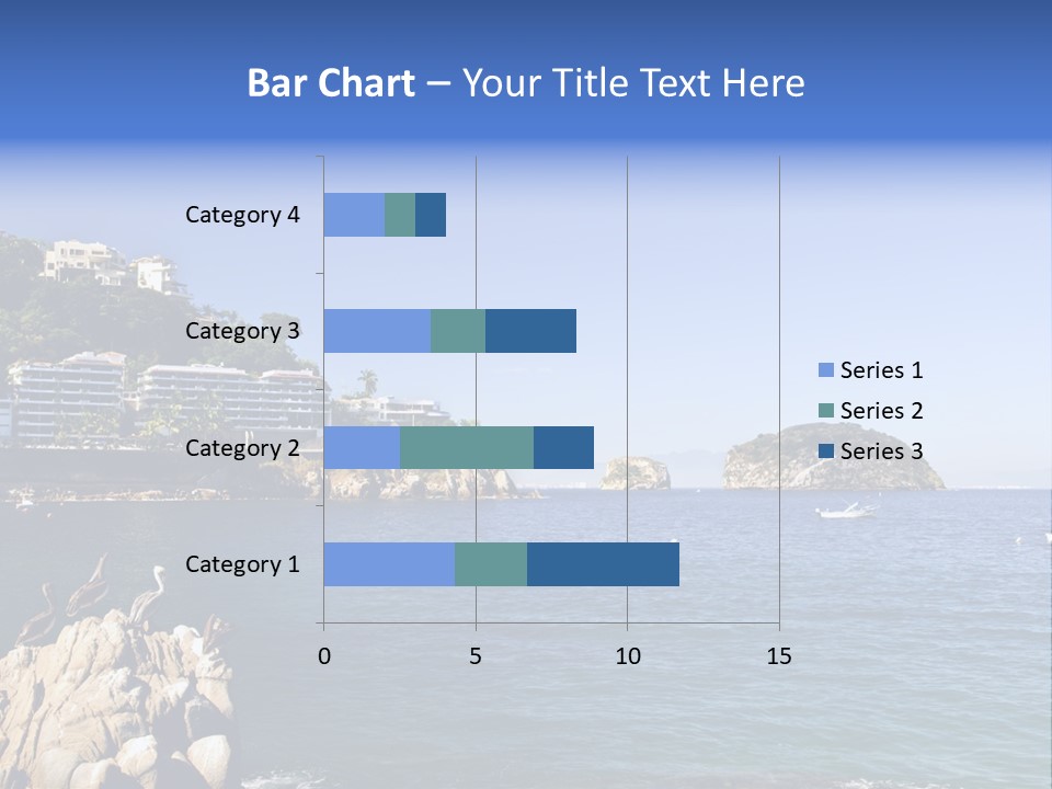 Resort Sand Surf PowerPoint Template