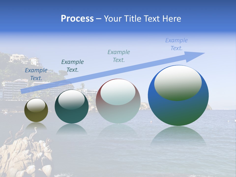 Resort Sand Surf PowerPoint Template