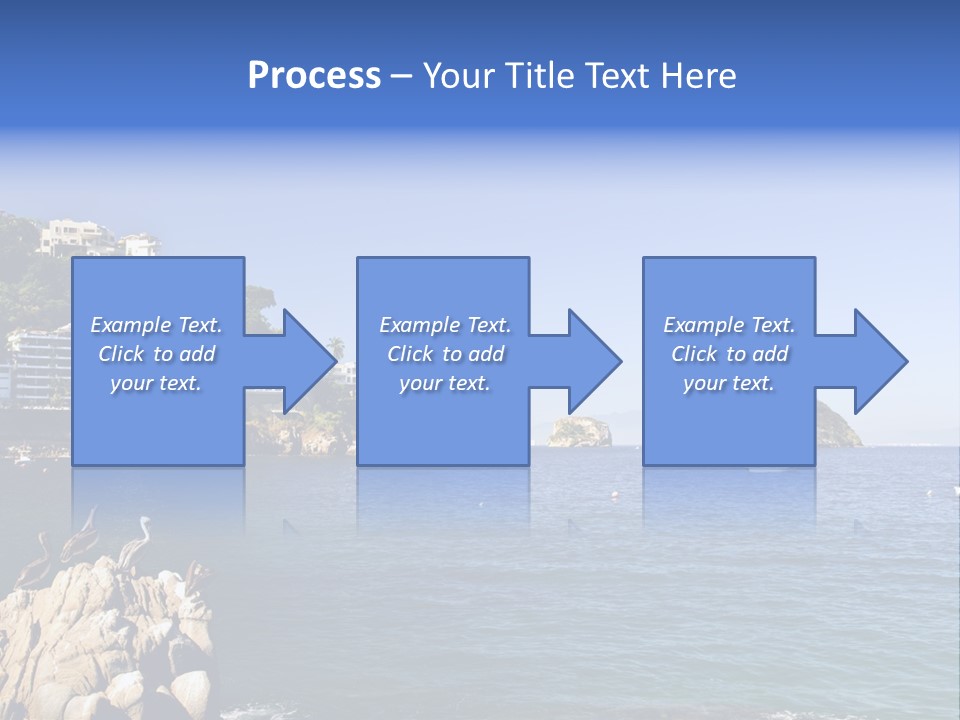 Resort Sand Surf PowerPoint Template