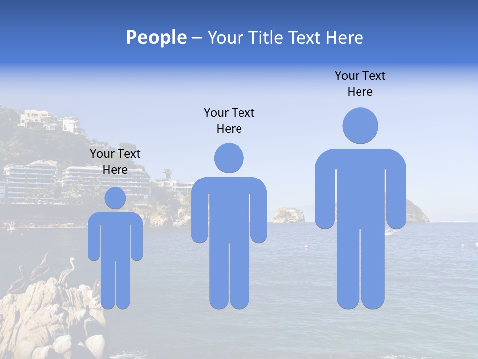 Resort Sand Surf PowerPoint Template