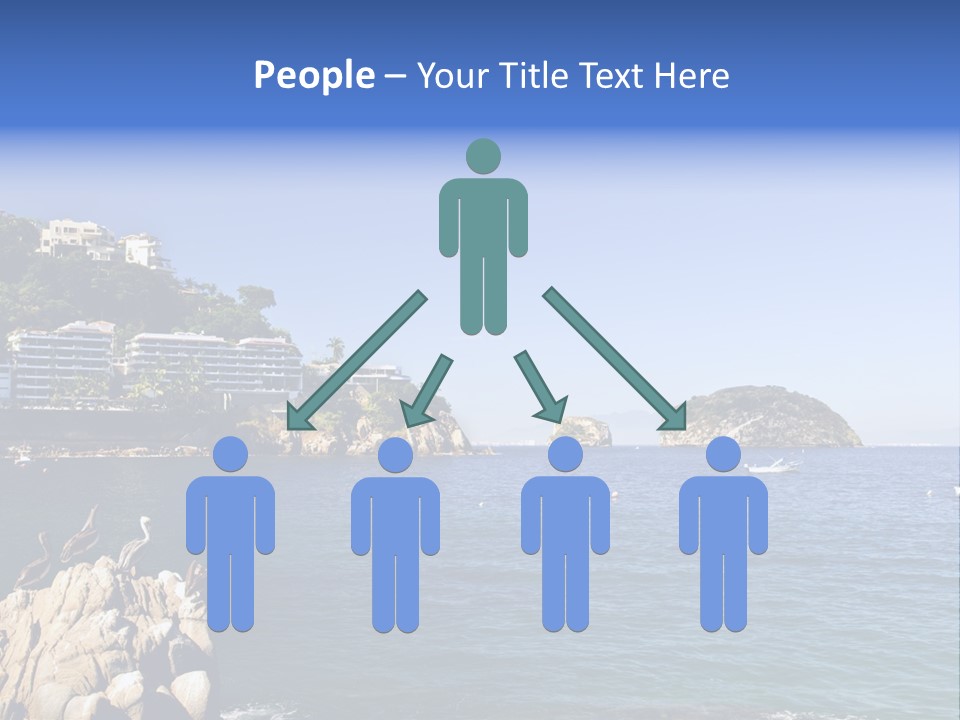 Resort Sand Surf PowerPoint Template