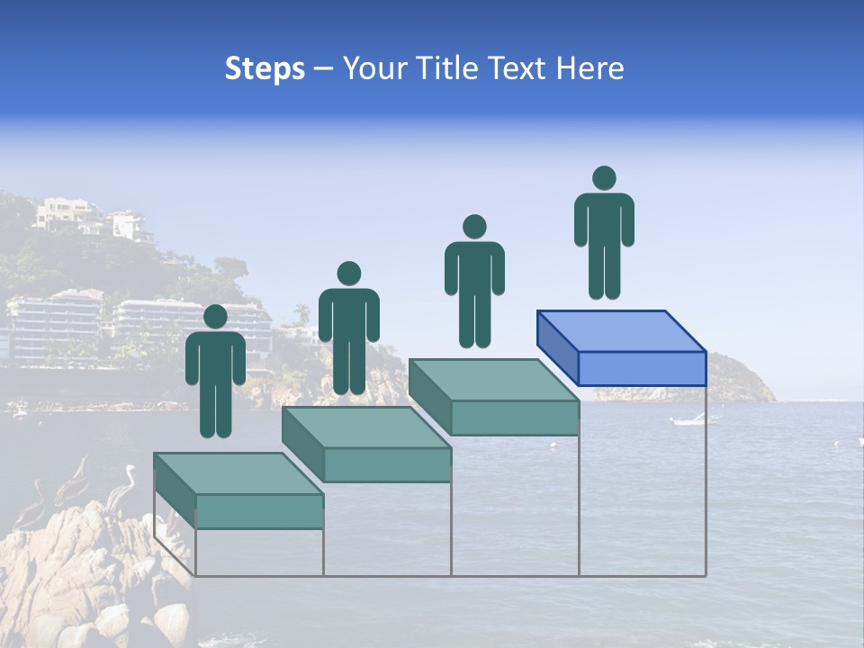 Resort Sand Surf PowerPoint Template