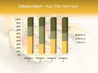 Raw White Food PowerPoint Template