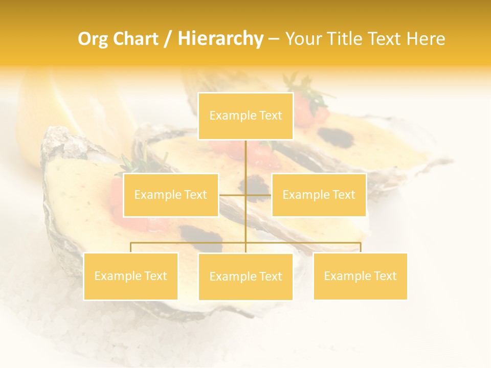 Raw White Food PowerPoint Template