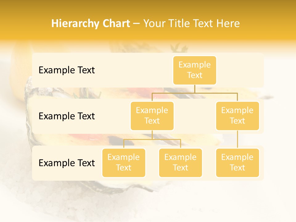 Raw White Food PowerPoint Template