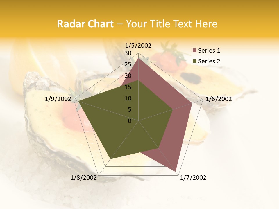 Raw White Food PowerPoint Template