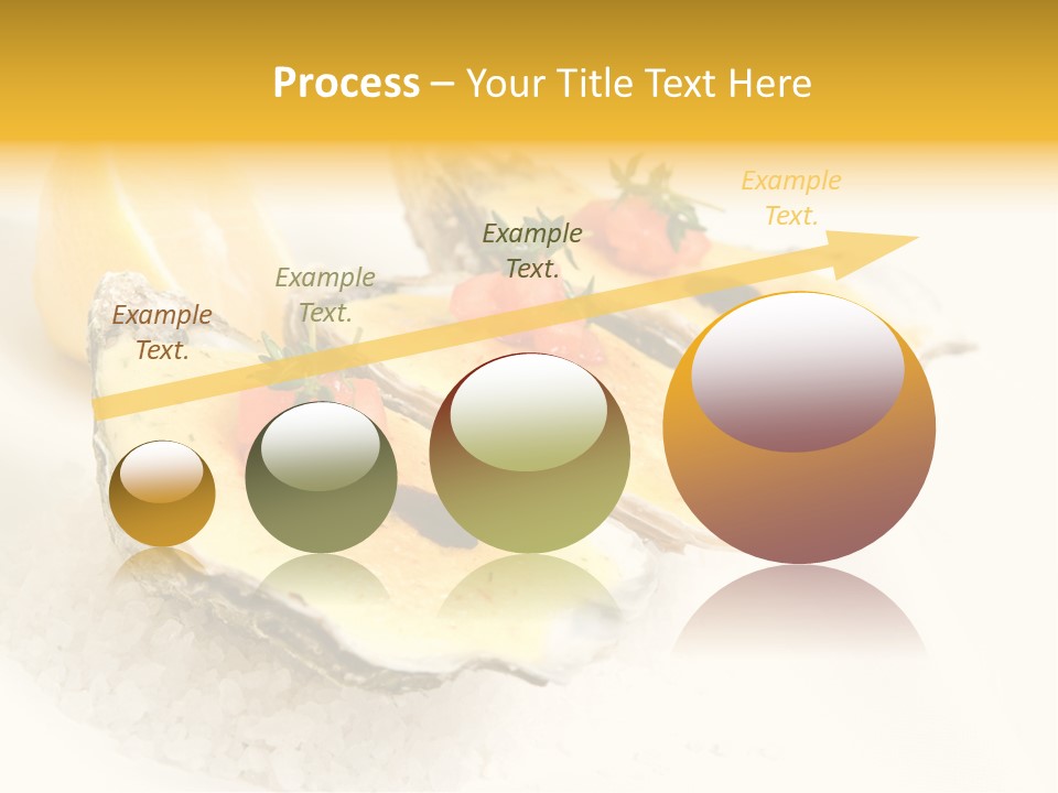 Raw White Food PowerPoint Template