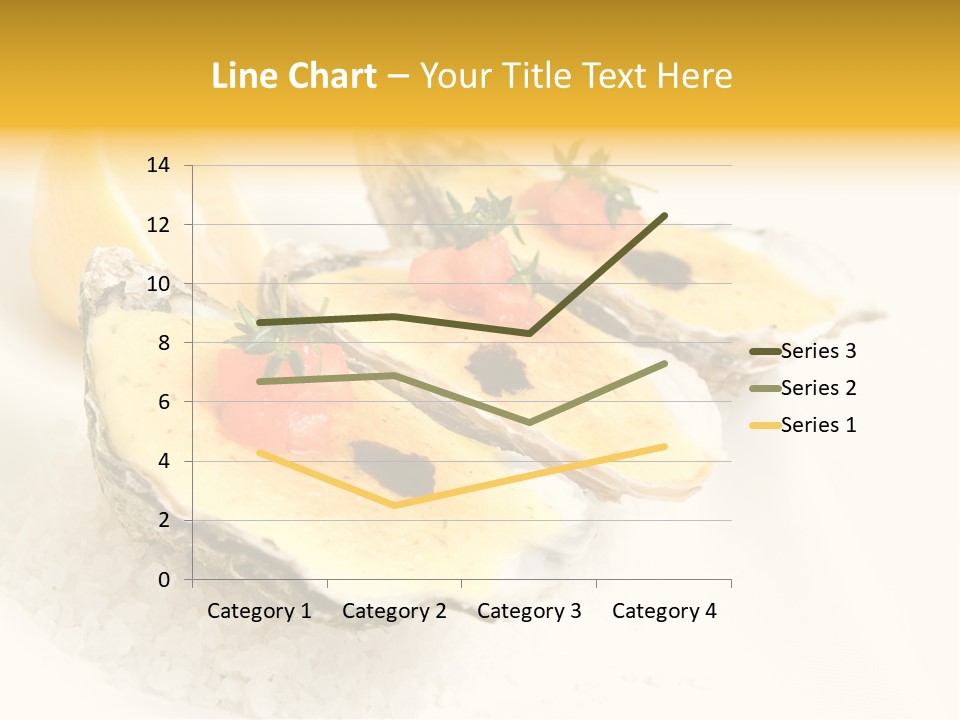 Raw White Food PowerPoint Template