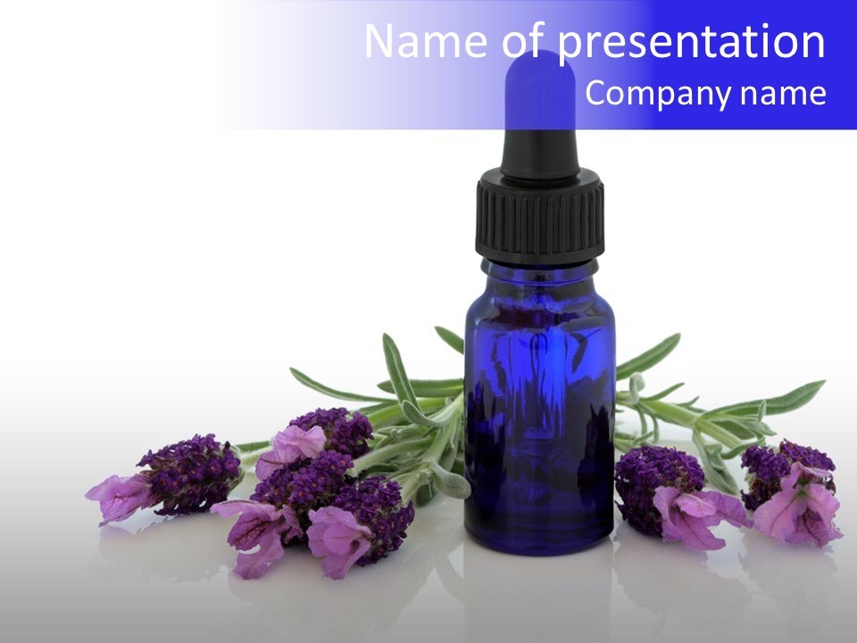Flower Scented Herbal PowerPoint Template
