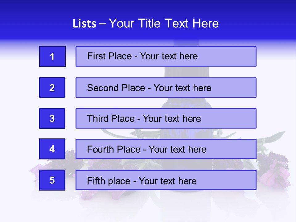 Flower Scented Herbal PowerPoint Template