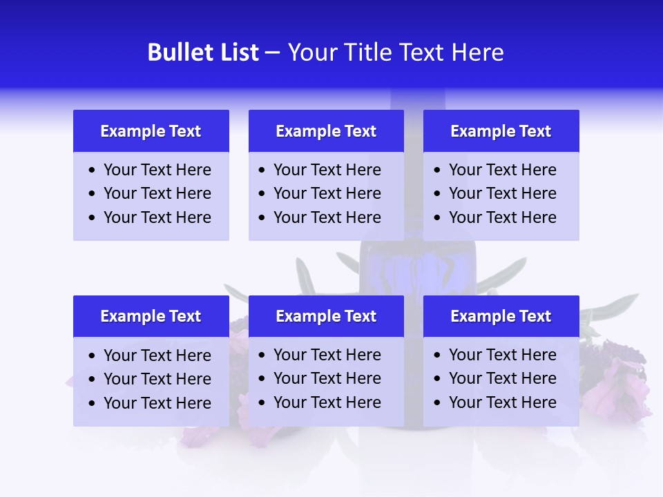 Flower Scented Herbal PowerPoint Template