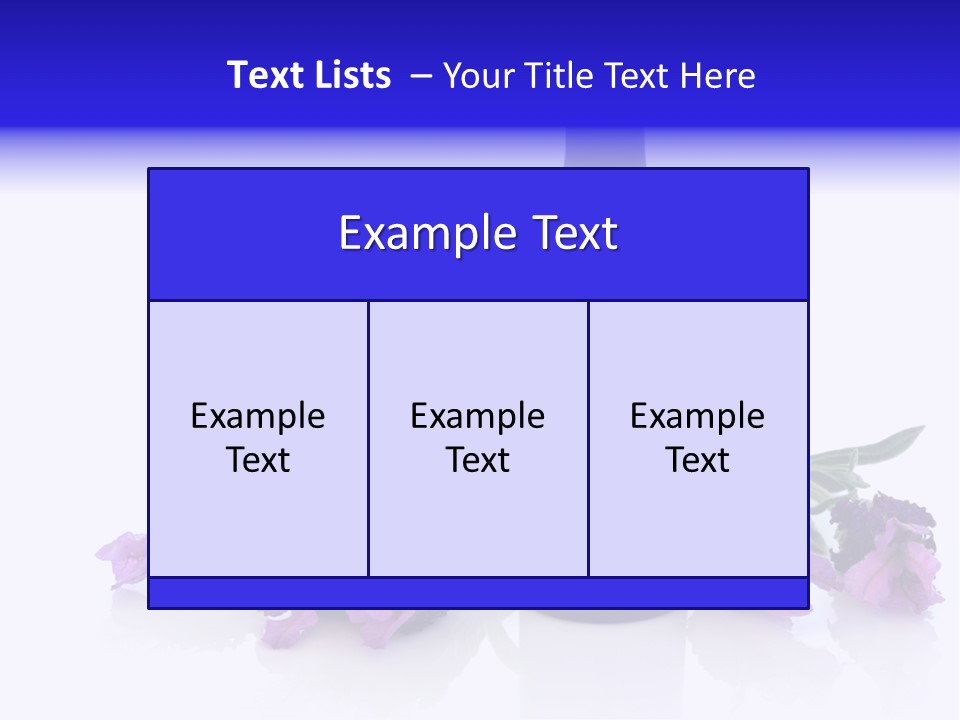 Flower Scented Herbal PowerPoint Template