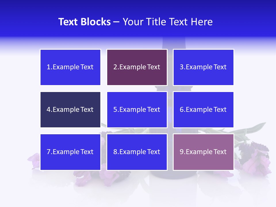 Flower Scented Herbal PowerPoint Template