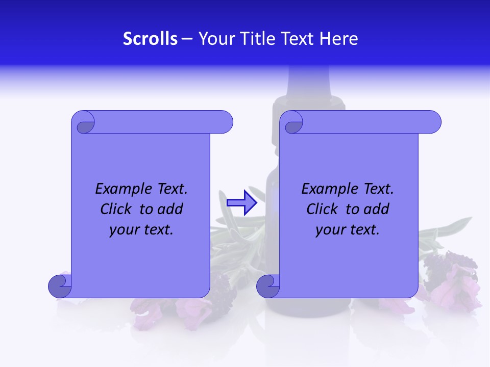 Flower Scented Herbal PowerPoint Template