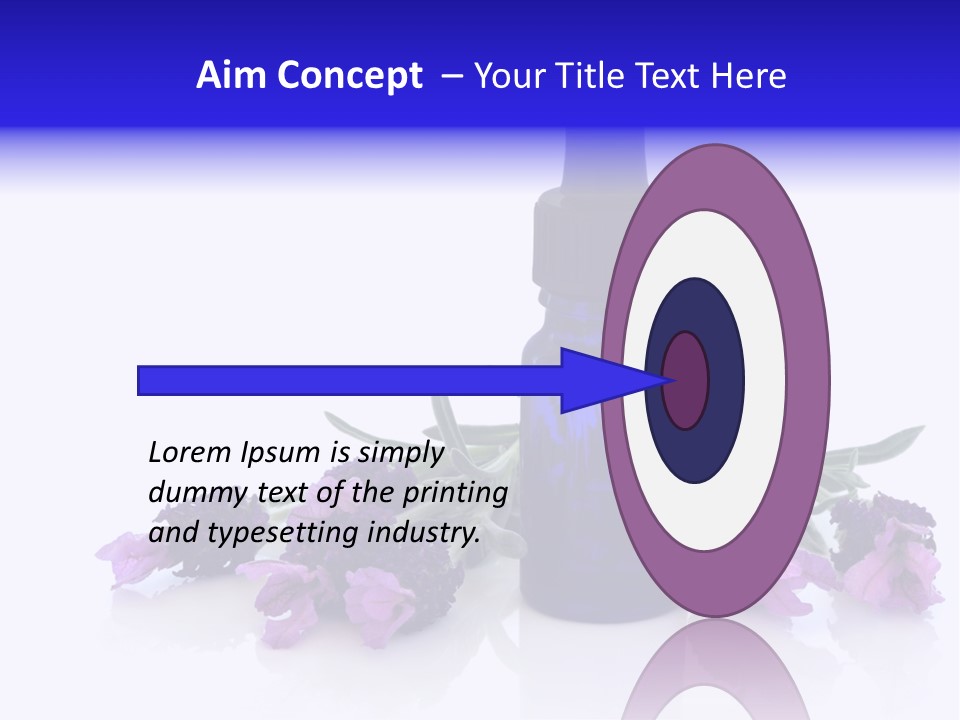 Flower Scented Herbal PowerPoint Template