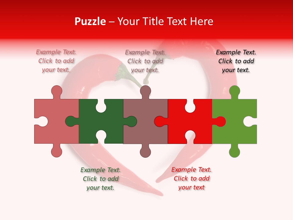 Cuisine Chilli Delicious PowerPoint Template