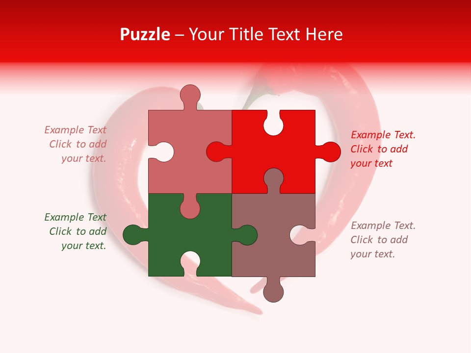 Cuisine Chilli Delicious PowerPoint Template